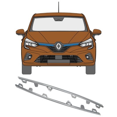 Säleikön lista varten Renault Clio V 2019- / Vasen+Oikea 16236