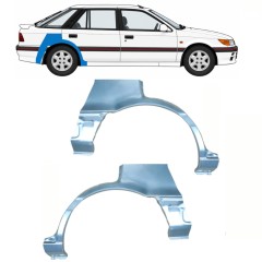 Takalokasuoja korjaussarja varten Mitsubishi Colt 1988-1992 / Vasen+Oikea / Sarja 10797