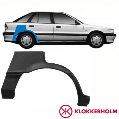 Takalokasuoja korjaussarja varten Mitsubishi Colt / Lancer 1988-1992 / Oikea 10795