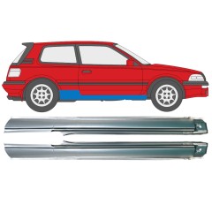Kynnyspelti varten Toyota Corolla 1987-1994 / Vasen+Oikea / Sarja 9797