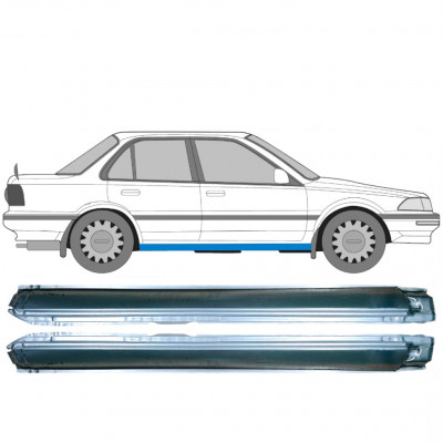 Kynnyspelti korjauspaneeli varten Toyota Corolla 1985- / Vasen+Oikea / Sarja 10497