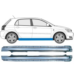 Kynnyspelti varten Toyota Corolla E12 2001-2007 / Vasen+Oikea / Sarja 9486