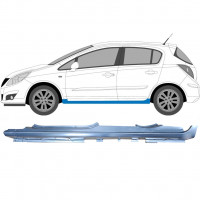 Kynnyspelti korjauspaneeli varten Opel Corsa 2006-2015 / Vasen 6880