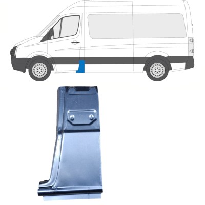 Pilarin korjauspaneeli varten Volkswagen Crafter 2005-2017 / Vasen 13749