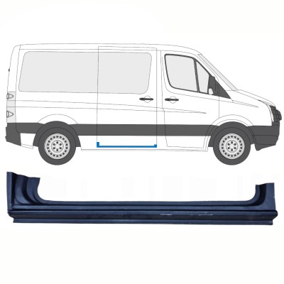 Sivuoven kynnysprofiili varten Volkswagen Crafter 2005-2017 / Oikea 13893