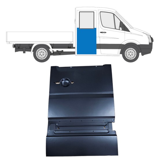Korjauspellit takaoven varten Volkswagen Crafter 2005-2017 / Oikea 14237