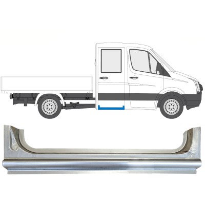 Takalokasuojan korjauspaneeli varten Volkswagen Crafter 2005-2017 / Oikea 15518