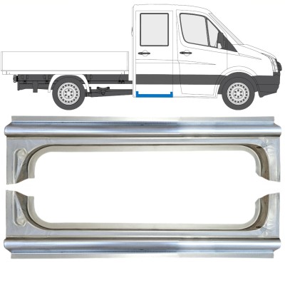 Takalokasuojan korjauspaneeli varten Volkswagen Crafter 2005-2017 / Vasen+Oikea / Sarja 15520