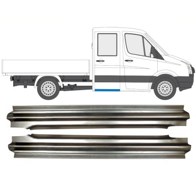 Takalokasuojan korjauspaneeli varten Volkswagen Crafter 2005-2017 / Vasen+Oikea / Sarja 15516