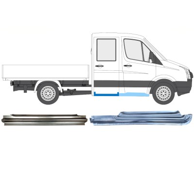 Korjauspaneeli aseta varten Volkswagen Crafter 2005-2017 / Oikea / 15524