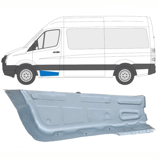 Astinlauta osakokonaisuus varten Volkswagen Crafter 2005-2017 / Vasen 14103