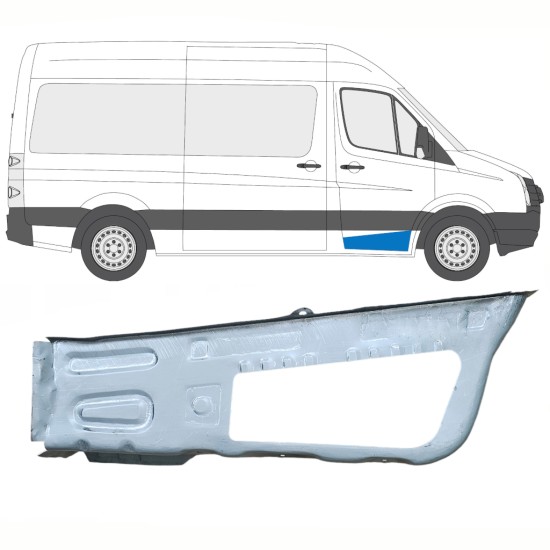 Astinlauta osakokonaisuus varten Volkswagen Crafter 2005-2017 / Oikea 14102