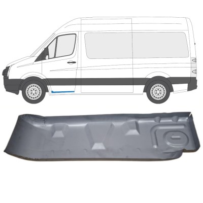 Vasen korjauspelti astinlauta varten Volkswagen Crafter 2005-2017 / Vasen 15543