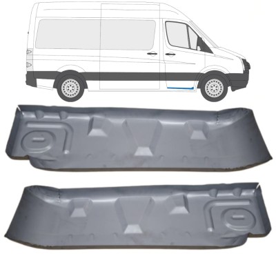 Vasen korjauspelti astinlauta varten Volkswagen Crafter 2005-2017 / Vasen+Oikea / Sarja 15544