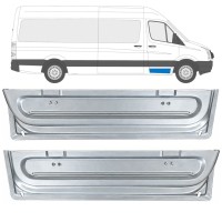 Sisäinen etuoven korjausosa varten Volkswagen Crafter 2005-2017 / Vasen+Oikea 17058
