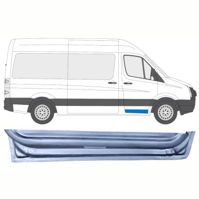 Sisäinen etuoven korjausosa varten Volkswagen Crafter 2005-2017 / Oikea 17056