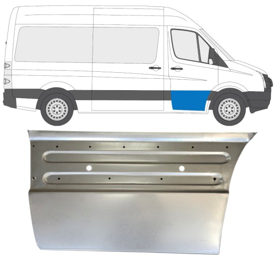 Etuoven korjausosa varten Volkswagen Crafter 2005-2017 / Oikea 15494