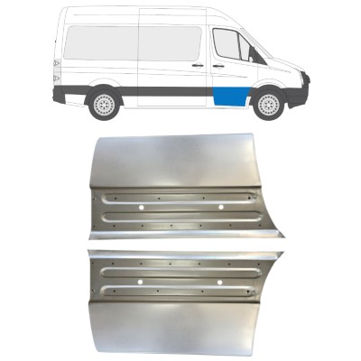 Etuoven korjausosa varten Volkswagen Crafter 2005-2017 / Vasen+Oikea / Sarja 15496