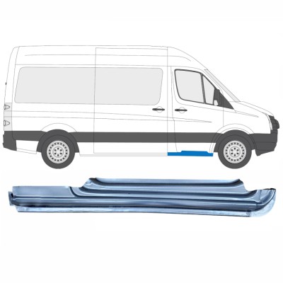 Helmapelti etuoven alle varten Volkswagen Crafter 2005-2017 / Oikea 13970
