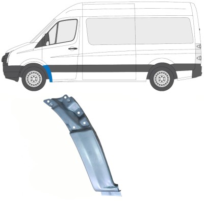 Etulokasuojan korjauspelti varten Volkswagen Crafter 2005-2017 / Vasen 13751