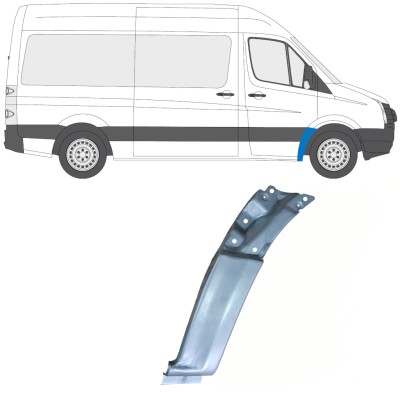 Etulokasuojan korjauspelti varten Volkswagen Crafter 2005-2017 / Oikea 13752