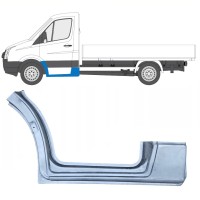 Etulokasuojan korjauspaneeli ja osa kynnystä varten Volkswagen Crafter 2005-2017 / Vasen 13839