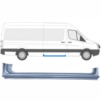 Sivuoven kynnysprofiili varten Volkswagen Crafter 2005-2017 / Oikea 13437