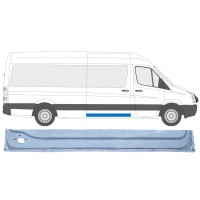 Sisäinen sivuoven kynnysprofiili varten Volkswagen Crafter 2005-2017 / Oikea 13992