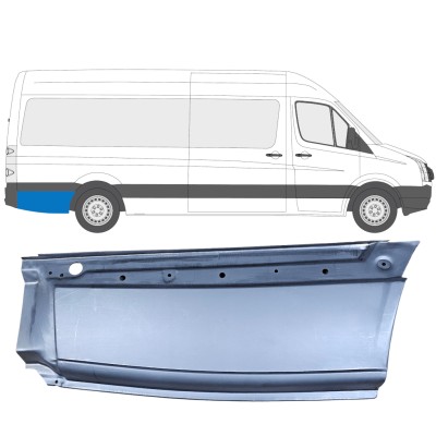 Takalokasuoja korjaussarja varten Volkswagen Crafter 2005-2017 / Oikea 13451