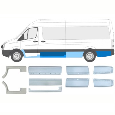Korjauspaneeli aseta varten Volkswagen Crafter 2005-2017 / Vasen+Oikea / 14492