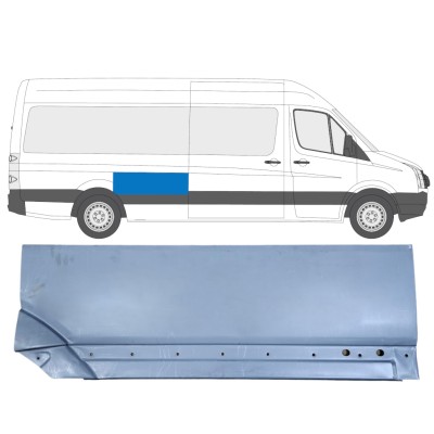 Takalokasuoja korjaussarja varten Volkswagen Crafter 2005-2017 / Oikea 15521