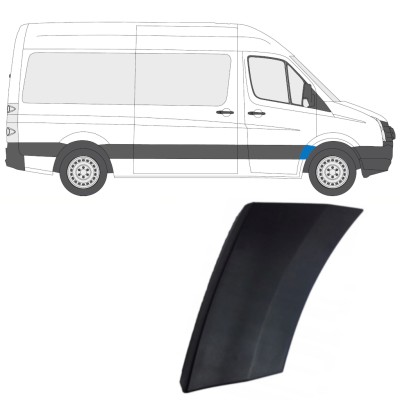 Lokasuojan muovikaaret varten Volkswagen Crafter 2005-2017 / Oikea 13986