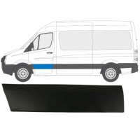 Etuoven koristelista varten Volkswagen Crafter 2005-2017 / Vasen 13686