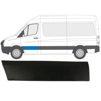 Etuoven koristelista varten Volkswagen Crafter 2005-2017 / Vasen 13686