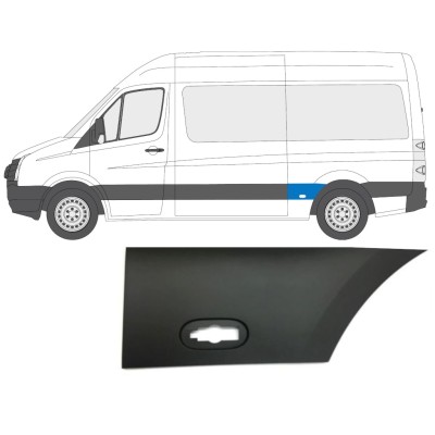 Takalokasuojan sivulista varten Volkswagen Crafter 2005-2017 / Vasen 13823
