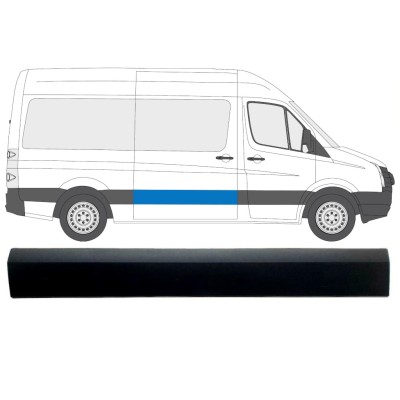 Sivuoven koristelista varten Volkswagen Crafter 2005-2017 / Oikea 13824