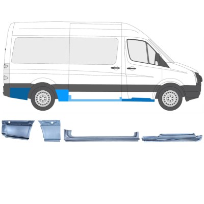 Korjauspaneeli aseta varten Volkswagen Crafter 2005-2017 / Oikea / 14502