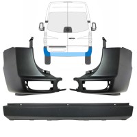 Takapuskuri varten Volkswagen Crafter 2005-2017 / Sarja 15554