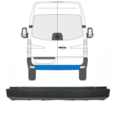 Takapuskuri varten Volkswagen Crafter 2005-2017 15550