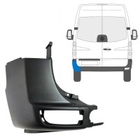 Takapuskurin kulma varten Volkswagen Crafter 2005-2017 / Vasen 15547