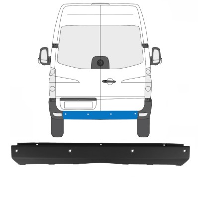 Takapuskuri PDC varten Volkswagen Crafter 2005-2017 15551