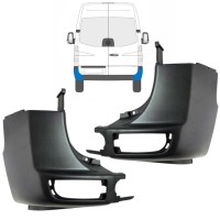 Takapuskurin kulma varten Volkswagen Crafter 2005-2017 / Vasen+Oikea / Sarja 15549