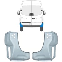 Takakulman korjauspaneeli varten Volkswagen Crafter 2005-2017 / Vasen+Oikea / Sarja 15507