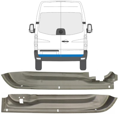Korjauspellit takaoven varten Volkswagen Crafter 2005-2017 / Vasen+Oikea / Sarja 14023