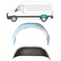 Takalokasuoja sisäkehä varten Volkswagen Crafter 2005-2017 / Vasen / Sarja 14322