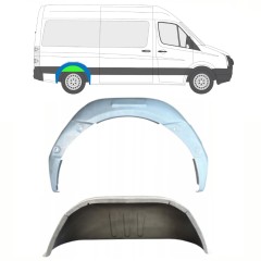 Takalokasuoja sisäkehä varten Volkswagen Crafter 2005-2017 / Oikea / Sarja 14321