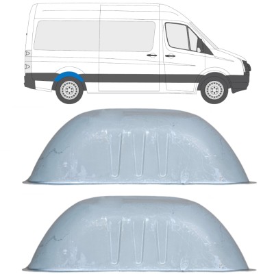 Takalokasuojan korjauspaneeli varten Volkswagen Crafter 2005-2017 / Sarja 14283