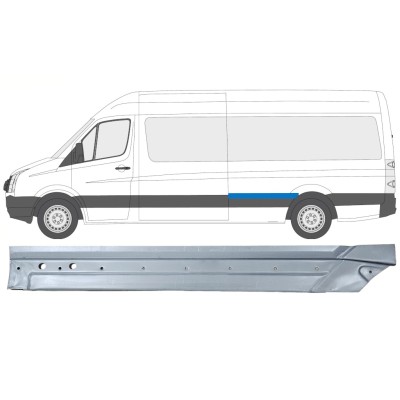 Takalokasuoja korjaussarja varten Volkswagen Crafter 2005-2017 / Vasen 14334
