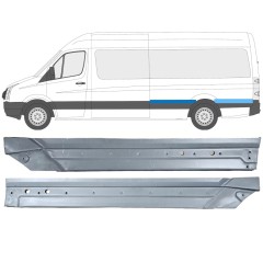 Takalokasuoja korjaussarja varten Volkswagen Crafter 2005-2017 / Vasen / Sarja 14501