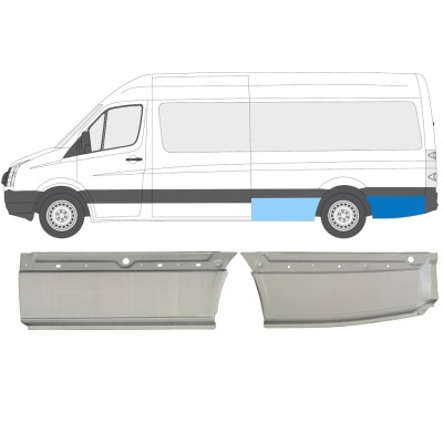 Takalokasuoja korjaussarja varten Volkswagen Crafter 2005-2017 / Vasen / Sarja 14127